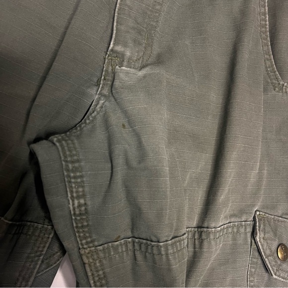 Carhartt Relaxed Straight Ripstop Double-Front Cargo Utility Pants, 32x32 - Picture 10 of 11